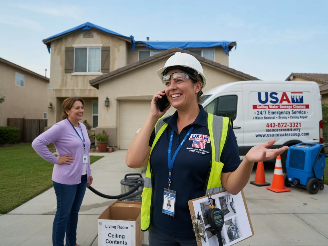 Ceiling Water Damage Restoration Armour, SD FAQs
